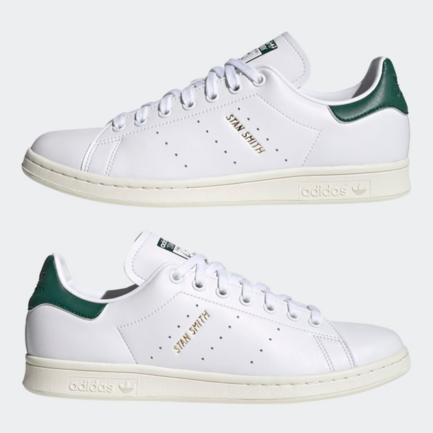 Trampki adidas Originals Stan Smith FX5522 38.5 (6.5UK) 25 cm Białe/Zielone/Białe - obraz 5