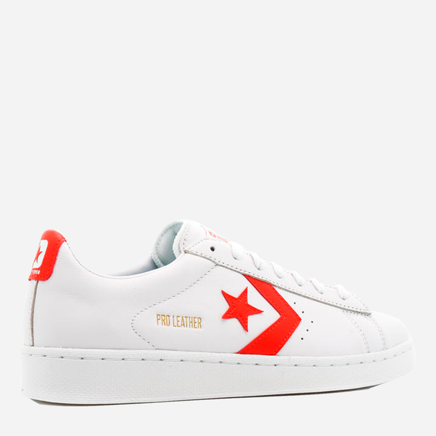 Чоловічі кеди низькі Converse Pro Leather 170756C 42 Білий/Помаранчевий (194432895157) - зображення 4
