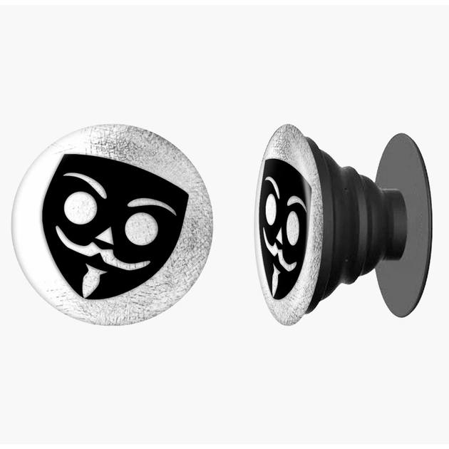 Попсокет (Popsockets) держатель для смартфона Бабл Квас(8754-3664-BK) Черный - Фото 4 Попсокет (Popsockets) держатель для смартфона Бабл Квас(8754-3664-BK) Черный - изображение 4