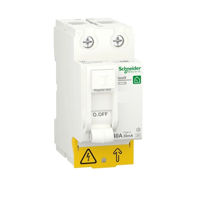 Диференційне реле Schneider Electric 2Р 40А 30мА R9R51240 - Фото 1 Диференційне реле Schneider Electric 2Р 40А 30мА R9R51240 - зображення 1