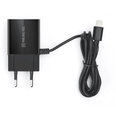 Зарядное устройство REAL-EL CH-217 black (EL123160016) - Фото 7 Зарядное устройство REAL-EL CH-217 black (EL123160016) - изображение 7