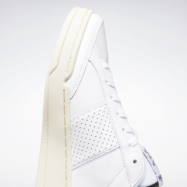Жіночі кеди низькі Reebok AD Court FX1338 37.5 (6) 24 см White/Core Black/White (4064037464279) - зображення 6