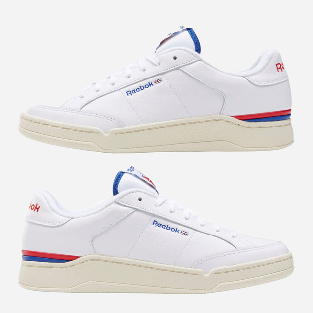 Жіночі кеди низькі Reebok AD Court FX1340 38.5 (6.5) 24.5 см White/Collegiate Royal/Vector Red (4064037460554) - зображення 8