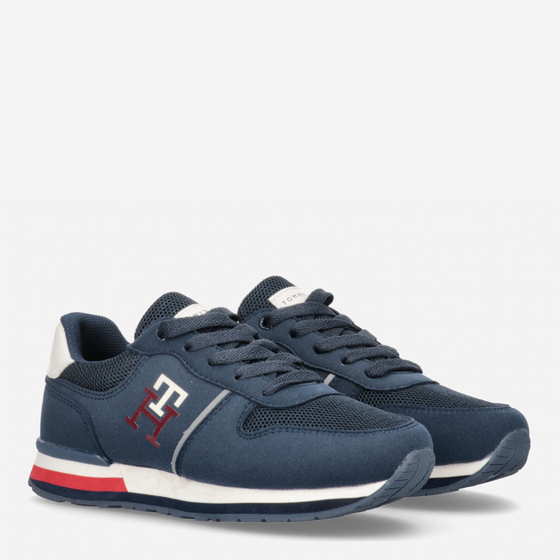 Buty sportowe chłopięce Tommy Hilfiger T3B9-32492-1450800- 36 Granatowe (8052578002247) - obraz 2