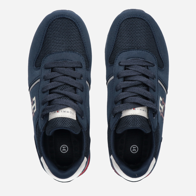 Buty sportowe chłopięce Tommy Hilfiger T3B9-32492-1450800- 40 Granatowe (8052578002285) - obraz 3