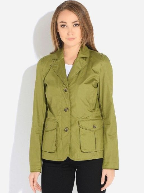 Kurtka Geox W6221JT2273-F3246 42 Light Olive (8056536754582) - obraz 1