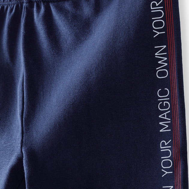 Legginsy 5.10.15 Mix And Match 4M4104 134 cm Granatowe (5901463204095) - obraz 3