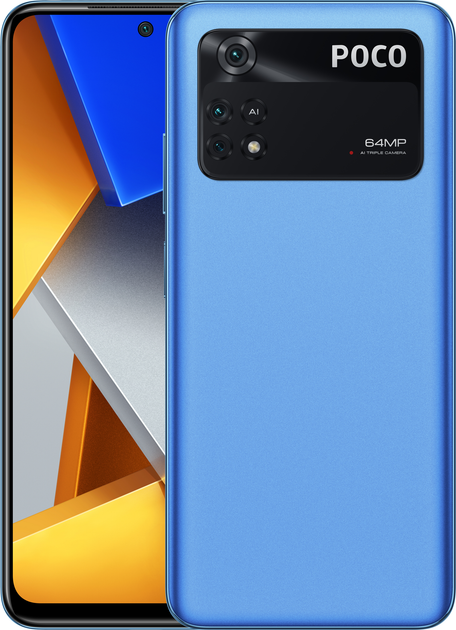 Smartfon Poco M4 Pro 4G 6/128GB Cool Blue (6934177773587) - obraz 1