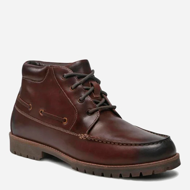 Trzewiki męskie skórzane niskie sznurowane Lasocki MI07-B261-B97-02 42 26.4 cm Brązowe (5904862154190) - obraz 2