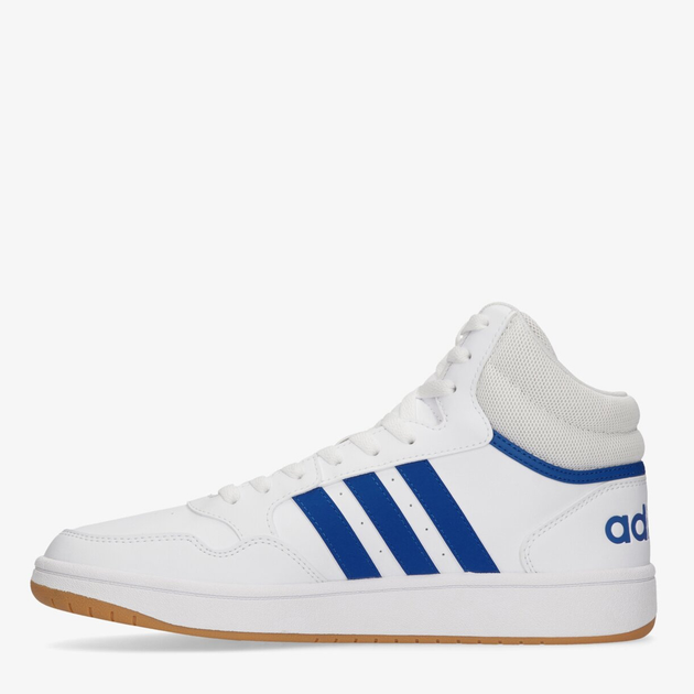 Trzewiki męskie wysokie sznurowane adidas Hoops 3.0 Mid GW3021 41.5 26 cm Białe (5904248838546) - obraz 2