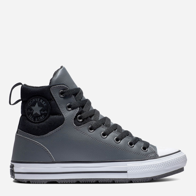 Zimowe trampki męskie z eko skóry na grubej podeszwie wysokie Converse Chuck Taylor All Star Berkshire Boot A00720C 45 29 cm Szare (194433801959) - obraz 1