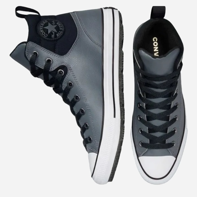 Чоловічі кеди високі Converse Chuck Taylor All Star Berkshire Boot A00720C 41 26 см Сірі (194433802123) - зображення 6