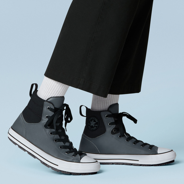 Zimowe trampki męskie Converse Chuck Taylor All Star Berkshire Boot A00720C 44 28 cm Szare (194433801935) - obraz 9