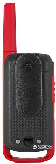Рація Motorola Talkabout T62 Twin Pack&ChgrWE Red (B6P00811RDRMAW) - Фото 4 Рація Motorola Talkabout T62 Twin Pack&ChgrWE Red (B6P00811RDRMAW) - зображення 4