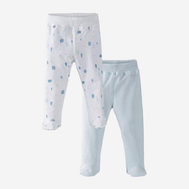 Półśpiochy dla noworodków 5.10.15 Underwear 5W4104 62 cm 2 szt. Niebiesko-biały (5901463119849) - obraz 1