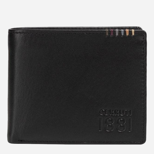 Портмоне шкіряне Cerruti 1881 CEPU05651M Black (8058969974643) - зображення 1