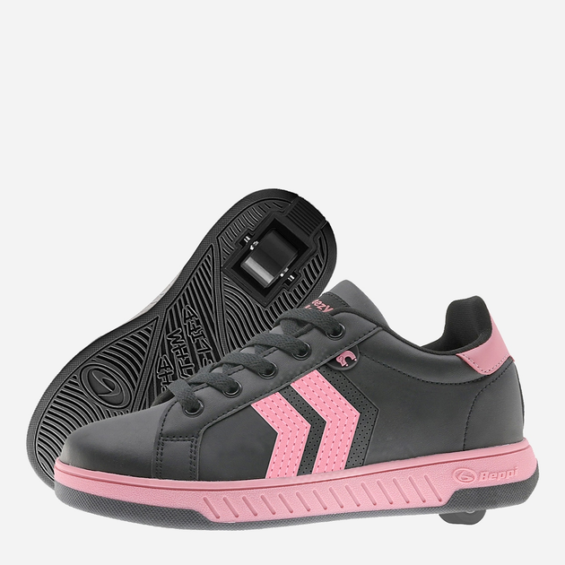 Butorolki dziecięce dla dziewczynki Breezy Rollers 2191840 31 Czarne (7000002458963) - obraz 3