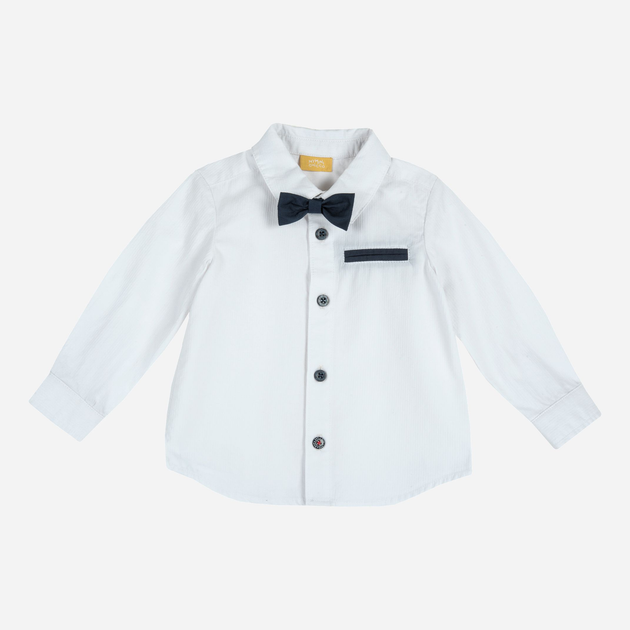 Koszula chłopięca Chicco 090.54526-033 86 cm Biała (8054707685161) - obraz 1