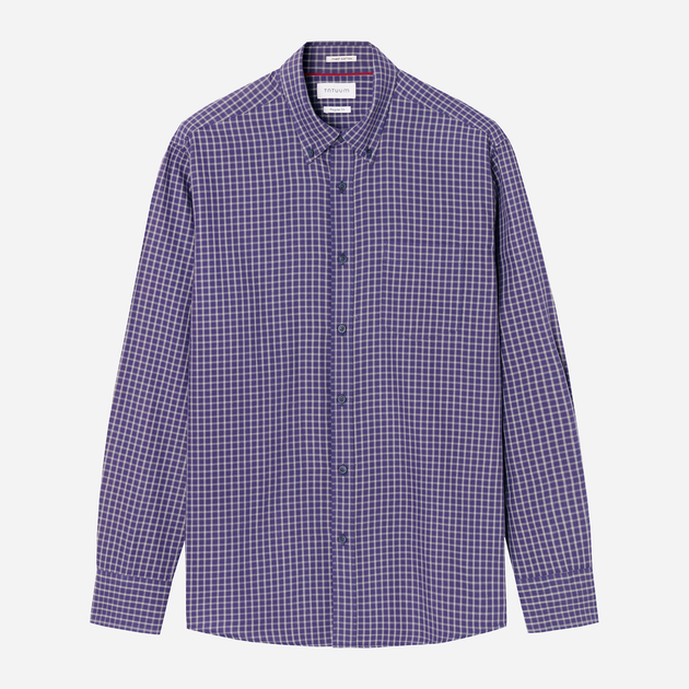Koszula męska Tatuum Charles 9 Classic T2018.578B-756 3XL Granatowa (5900380805033) - obraz 3