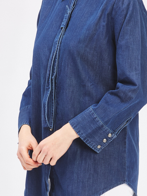 Koszula jeansowa GAS 156377010806-WX33 L Denim (8056775764083) - obraz 3