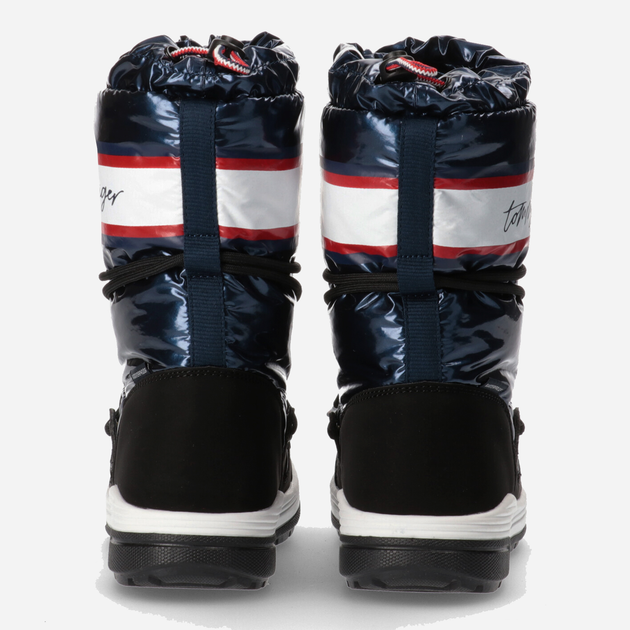 Дитячі чоботи-дутики для дівчинки Tommy Hilfiger T3A6-32436-1485800- 24 Сині (8052578027547) - зображення 5
