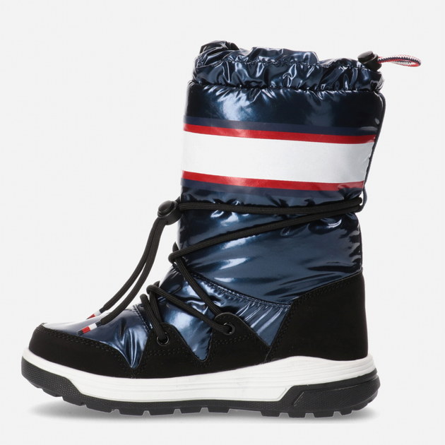 Дитячі чоботи-дутики для дівчинки Tommy Hilfiger T3A6-32436-1485800- 30 Сині (8052578027608) - зображення 3