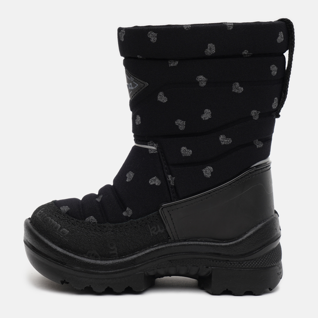 Дитячі зимові чоботи-дутики для дівчинки Kuoma Putkivarsi wool 1303-0318 25 16.1 см Чорні (6410901055681) - зображення 3