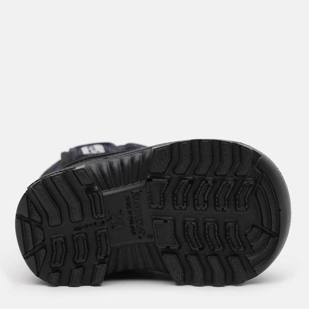 Дитячі зимові чоботи-дутики для хлопчика Kuoma Tarravarsi wool 1311-0337 24 15.4 см Чорні з сірим (6410901418240) - зображення 5