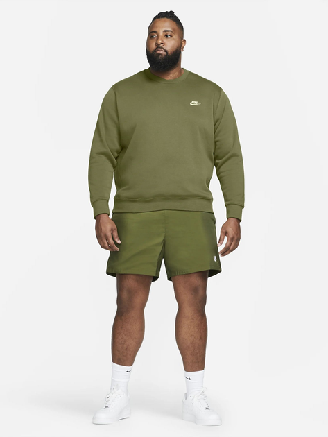 Bluza bez kaptura męska Nike Club Crew BV2662-327 2XL Zielona (195238899844) - obraz 7