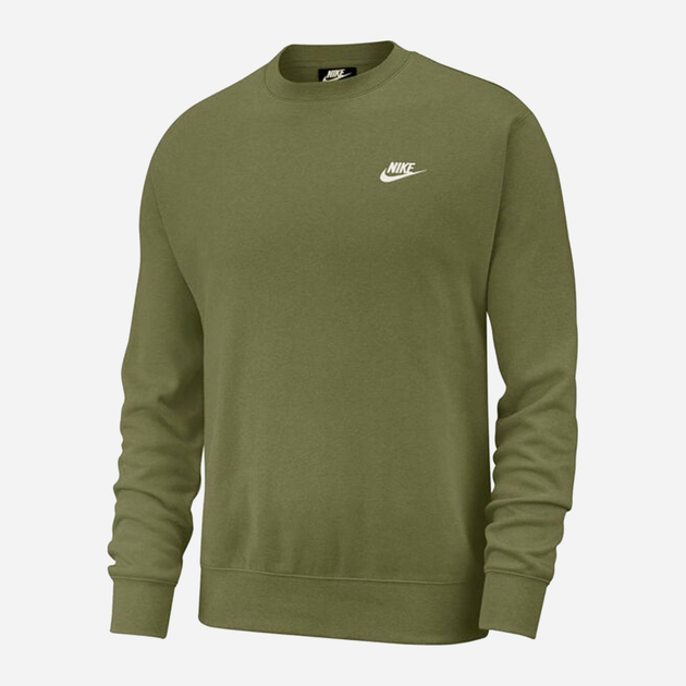 Bluza bez kaptura męska Nike Club Crew BV2662-327 XL Zielona (195238899806) - obraz 9