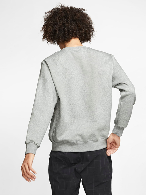 Bluza bez kaptura męska Nike M Nsw Club Crw Bb BV2662-063 3XL Szara (193150917028) - obraz 2