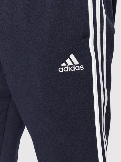 Spodnie dresowe męskie adidas 3 Stripe Pant Legink GK8977 2XL Granatowe (4062065224612 ) - obraz 4
