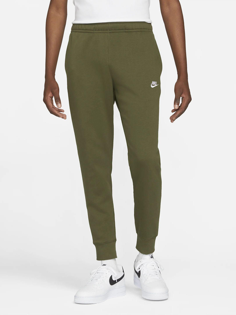 Spodnie Dresowe Nike Club Jogger BV2671-327 S Rough Green/Rough Green/White (195238903381) - obraz 1