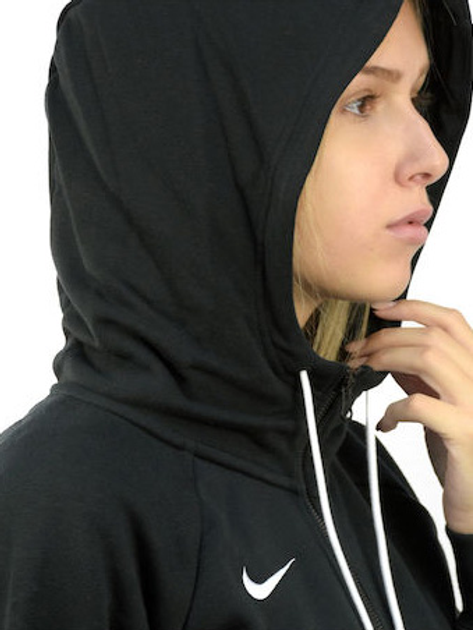 Bluza damska rozpinana streetwear z kapturem Nike Park 20 Full-Zip Hoody Wmns CW6955-010 L Czarna (194502379181) - obraz 4