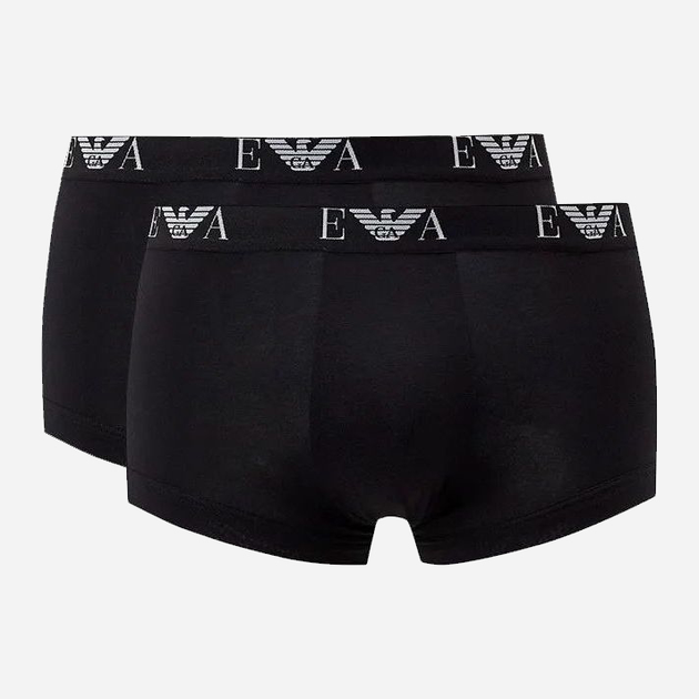 Bokserki Emporio Armani CC715-111210 S 2 szt. Czarne (8034152522297) - obraz 1