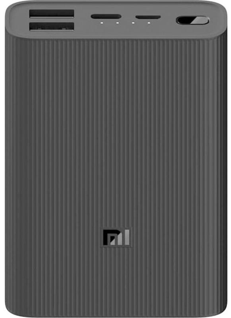 Powerbank Xiaomi Mi Power Bank 3 Ultra Compact 10000mAh PB1022ZM Black (BHR4412GL) - obraz 1