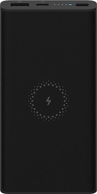 УМБ Xiaomi Mi Power Bank 10000 mAh Wireless 10W WPB15ZM Black (BHR5460GL) - зображення 1