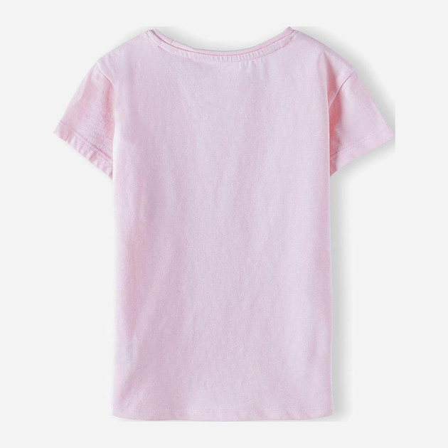 T-shirt dziecięcy dla dziewczynki 5.10.15 Urban Tropics 3I4059 122 cm Różowy (5902361983686) - obraz 2
