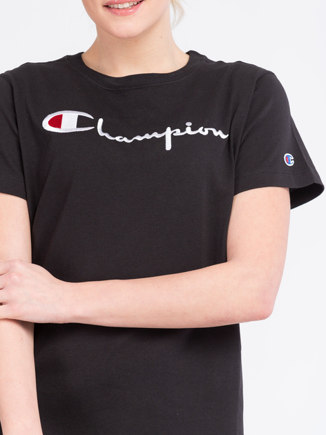 Футболка Champion 110992-KK001 M Black (8056426810428) - зображення 3