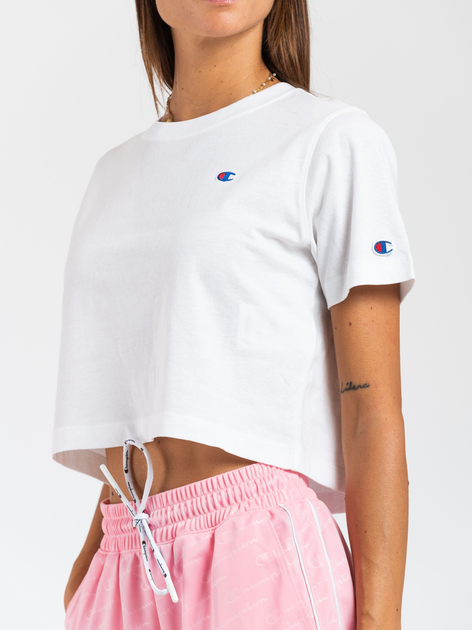 Футболка Champion 112731-WW001 XS White (8056426895159) - зображення 3