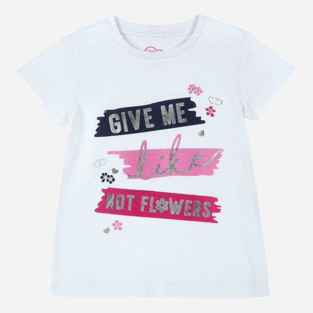T-shirt Chicco 090.06872-033 80 cm Biały (8054707650909) - obraz 1
