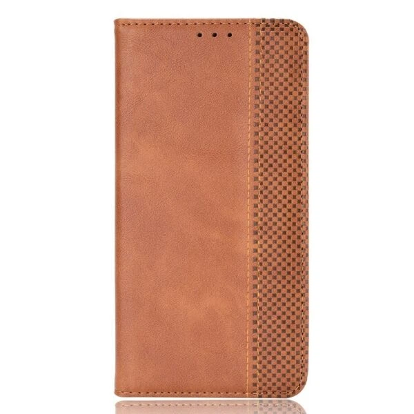 Чохол Deexe Retro Style для Xiaomi Poco F4 / Redmi K40S - Brown - зображення 3