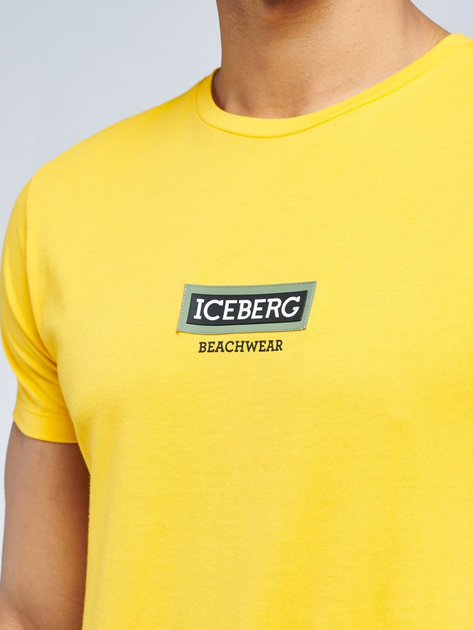 Футболка Iceberg T-Shirt ICE1MTS02 M Yellow (8051884148014) - зображення 3