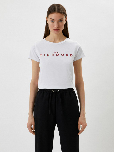 T-shirt John Richmond RWA19314TS M Biały (8059394176930) - obraz 1