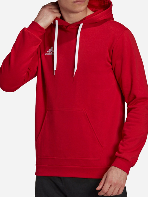 Bluza z kapturem Adidas Entrada 22 Hoody H57514 M Czerwona (4065418949095) - obraz 1