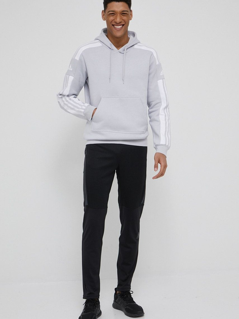 Bluza z kapturem Adidas Squadra 21 Hoody GT6635 XXL Szary (4064045268289) - obraz 3