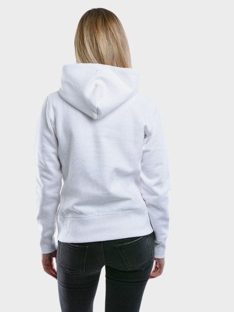 Bluza damska z kapturem kangurka Champion 111555-WW001 XL Biała (8056426112287) - obraz 2