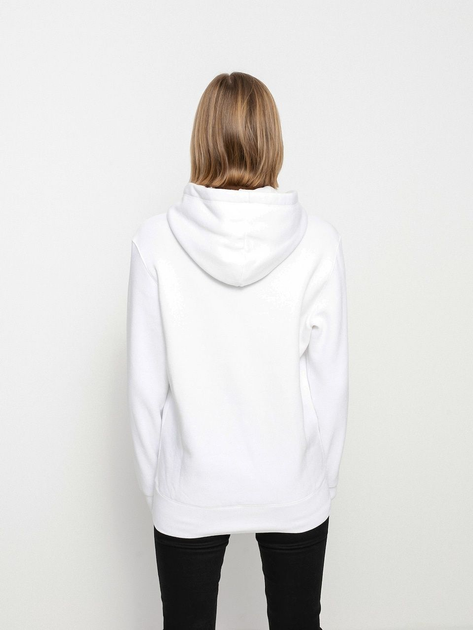 Bluza damska z kapturem kangurka Champion 114694-WW001 S Biała (8053305870320) - obraz 2