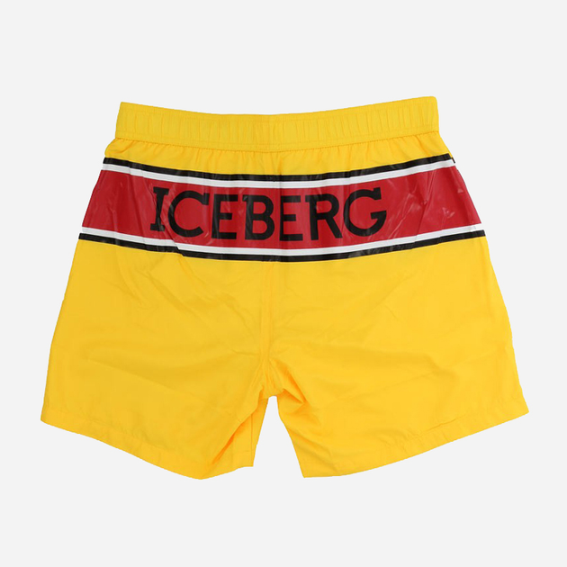 Шорти пляжні чоловічі Iceberg Medium Boardshort ICE1MBM02 S Жовті (8051884145853) - зображення 2