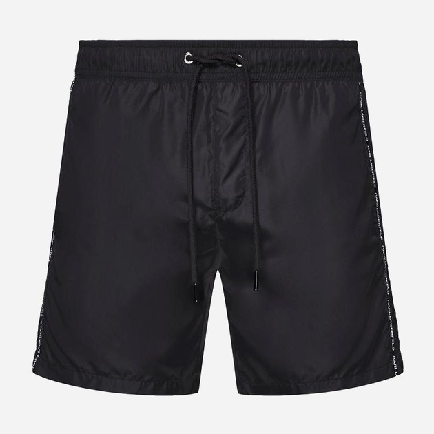 Szorty plażowe Karl Lagerfeld KL21MBM03 L Czarne (8052283337146) - obraz 1